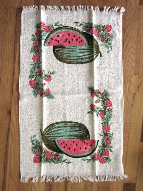 Cannon Watermelon Terry Cloth Dish Towel