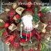Santa Luxe Christmas Wreath