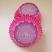Pink and Purple Princess Cupcake Liners - Baking Cups (qty 50)