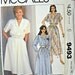 McCall's 9493 Dress and Permanent Blue Transfer, Size 16