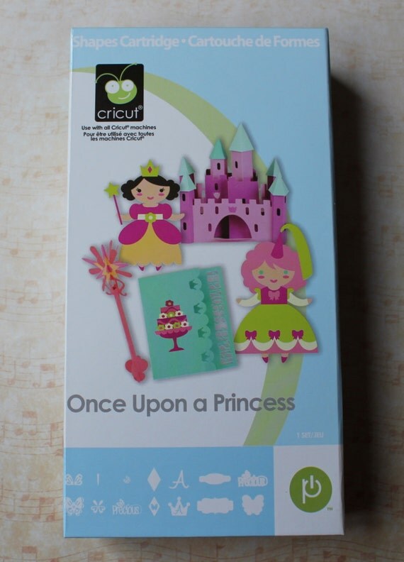 New Once Upon A Princess Cricut Cartridge