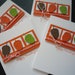 Reserved for Deidre: Thanksgiving Cards Set of 4 Autumn Acorns