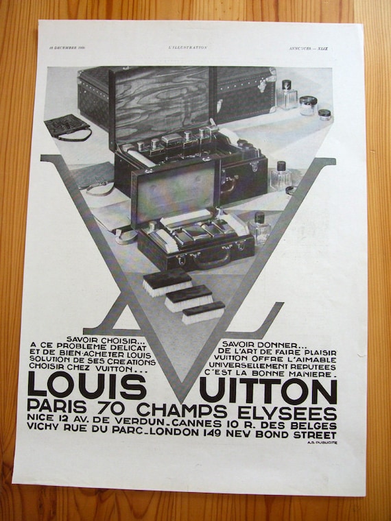 Louis Vuitton Parc de Bagatelle Concours d' Elegance 2000 Poster
