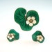 David Andersen Norway Gilt Sterling Enamel Water Lily Set Pin Earrings Winnaess 1950s Jewelry