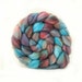 Reserved for Lara merino silk top SATYR roving handpainted 3.9oz