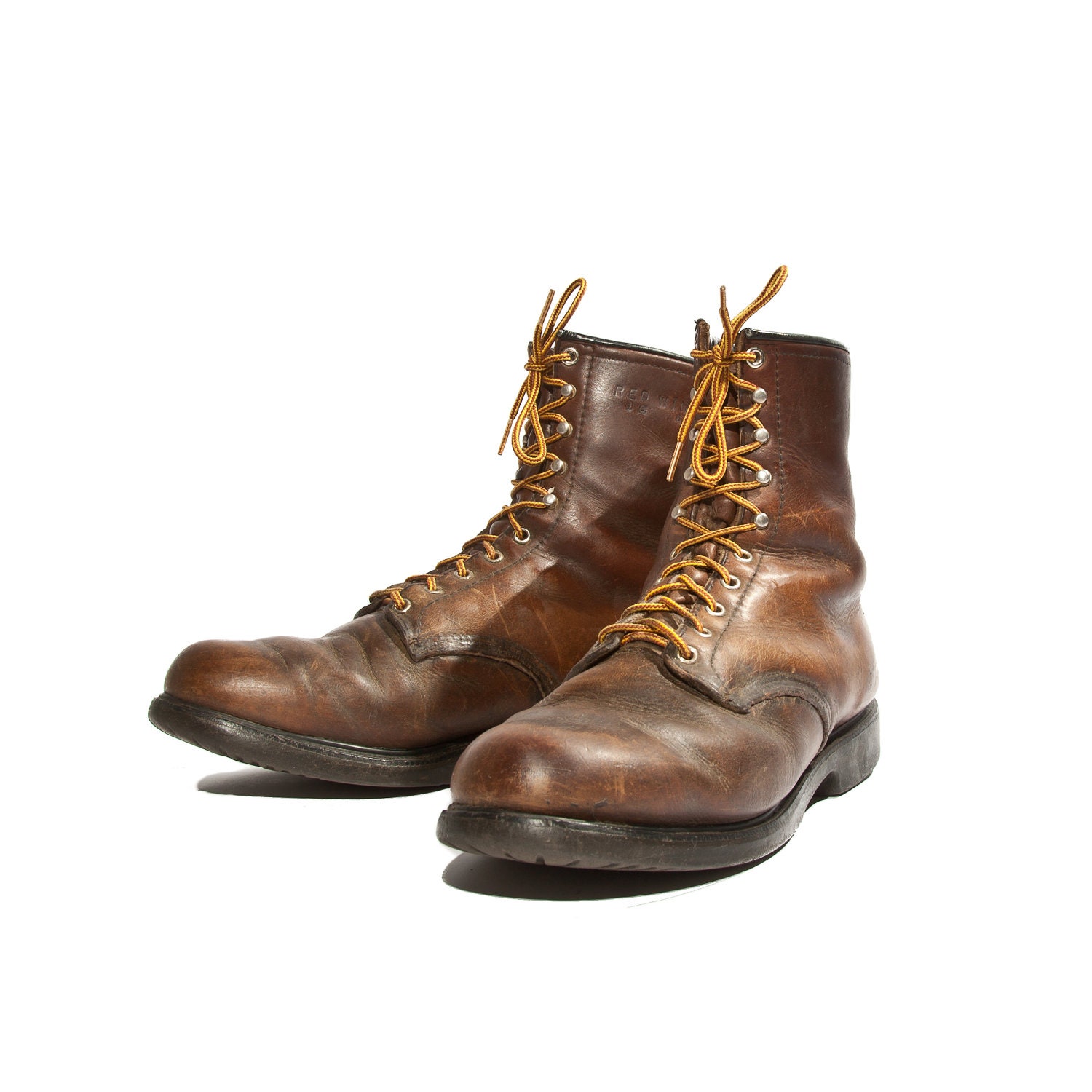 Vintage Red Wing Work Boots in a Lace Up Chukka Style for a