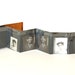 Vintage Mourning Compact / Photo Compact with Unusual Black and White Photos, Copper Colored Metal Compact, Oddity