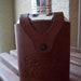 Leather Flask by Iruinware