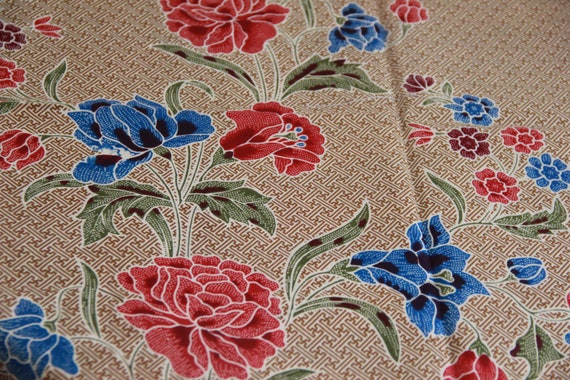 Floral Indonesian Batik Pekalongan 