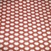 Brown and Cream Fan Print Fabric - 1 yard x 44 inches wide SALE Destash Poly Cotton Blend