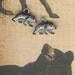 Low Close Out Price-Antique Silver Bear Charm- 2 pieces-lead free