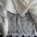 Wide Cotton Eyelet Lace Skirt Fabric Vintage