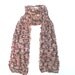 Browns and gold sari ribbon scarf.