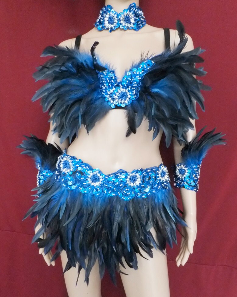 Samba Feather Costume Set