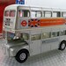 Vintage Corgi Toys 1977 The Queens Silver Jubilee London Transport Bus. Woolworth Welcomes The World Decal Ver. No. 471 With Box.