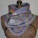 Felt Neck-warmer/Scarf Reversable