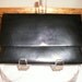 Vintage 1960's Ladies Black Leather Wallet