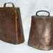 Old Betsy and Little Juney. Pair of Genuine Farm Used Cow Bells