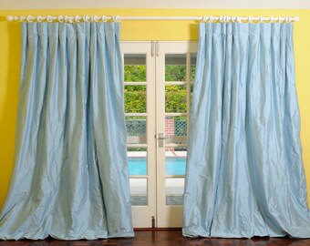 Dupioni Silk Drapes