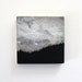 Black and White Sunset Oil Painting