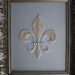Beaded Fleur De Lis Art