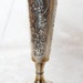 Vintage Silver Plate Shabby Vase