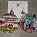Captain Planet Comic Book Earrings
