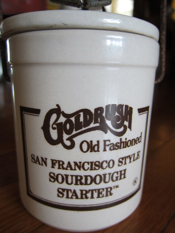 Goldrush San Francisco Style Sourdough Starter Crock