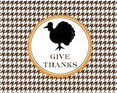Thanksgiving Houndstooth Placemat Il_170x135