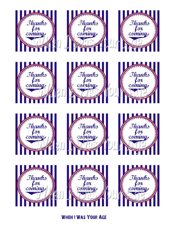 Personalized Printable Baseball Birthday Party Package