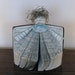 Vintage ORIGAMI Christmas Angel - Handcrafted using an Old Hymnbook