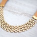 Mixed Leather Cord and Modern gold plated Chain Necklace by pardes israel