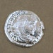 AUTHENTIC Constantine Era Roman Coin in Sterling Silver