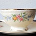 Homer Laughlin Cashmere Tea Cup and Saucer, Eggshell Georgian China Set