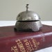 Vintage Counter top Desk Bell - May I help you