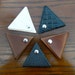 Real leather triangle coin purse - Misc. leathers