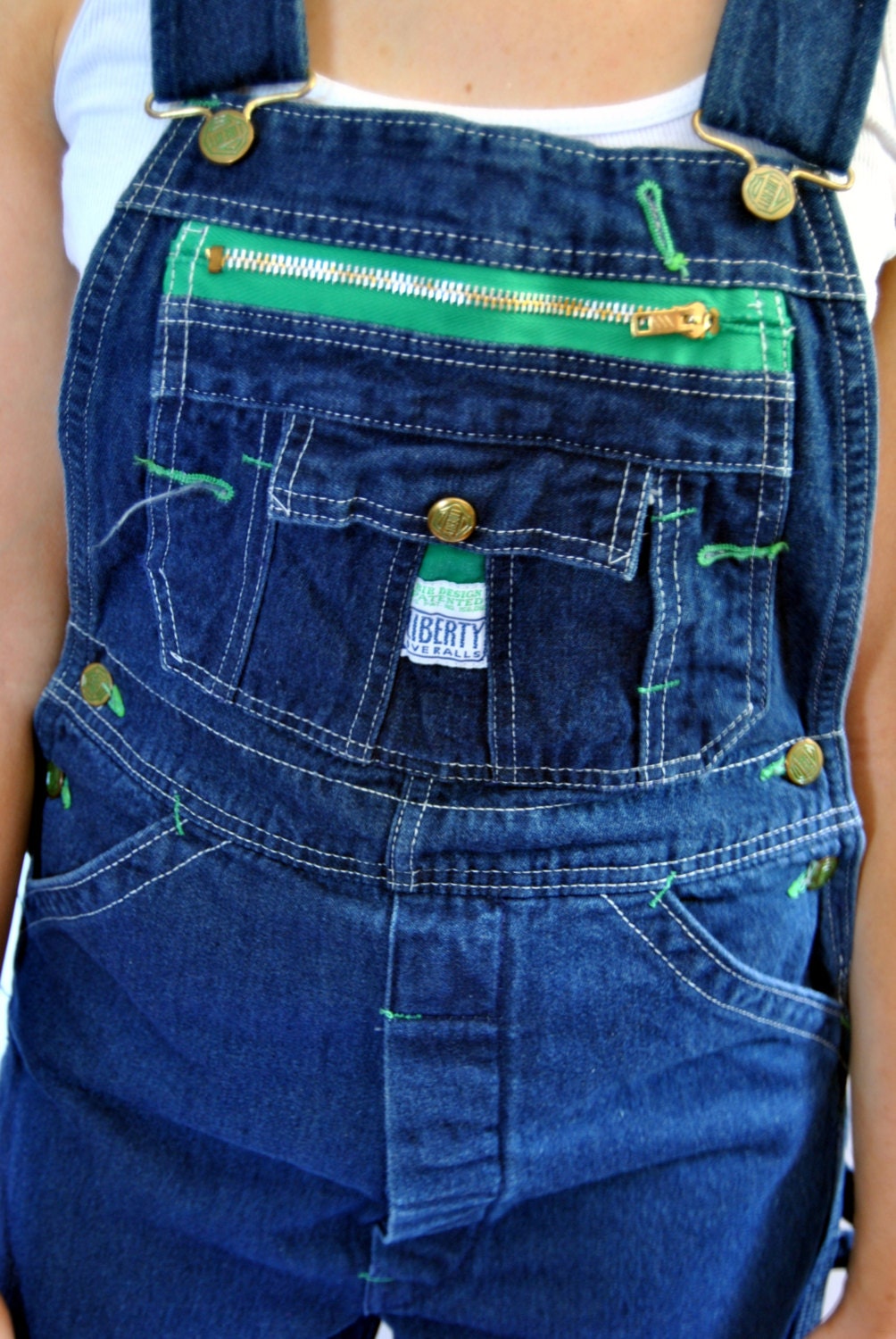 SALE Vintage Denim Liberty Overalls 28x32