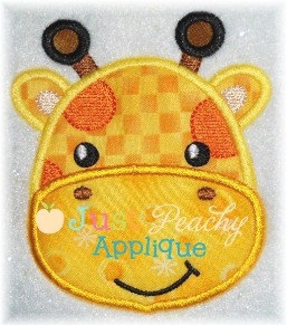 Giraffe Machine Embroidery Applique Design Buy 2 for 4 Use