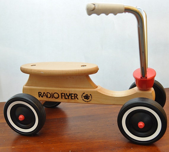 Items similar to Radio Flyer Push Bike on Etsy