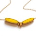 Dragonfly Necklace in Yellow // 24k modern jewelry // LilahV