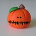 Polymer Clay Halloween Pumpkin