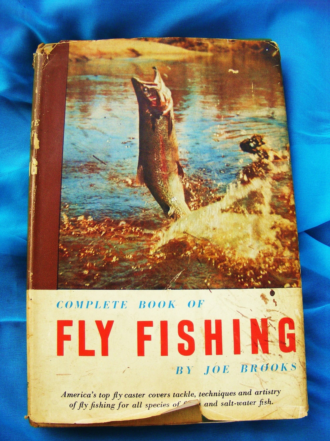 vintage books Complete Book Of Fly Fishing by Joe Brooks