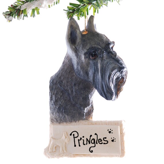 schnauzer christmas ornament miniature schnauzer schnauzer christmas ornament miniature schnauzer
