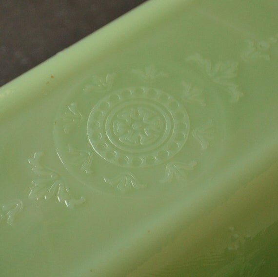 Fire King Jadeite Philbe Pattern Jadite Glass