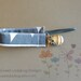 ON SALE *** Soothie Fabric Pacifier Clip in Windham Fabrics by Lotta Jansdotter Standing Stones Pacifier Clip Ready to Ship