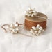 White Flower Bobby Pin Hair Accessories - Wedding Hair Flowers - Vintage Bridal Hair Pins - Rustic Flower Hair Pins - Cottage Chic