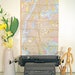 1960's New York City Road Map Wall Art