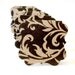 Damask mini cards kraft mini note cards blank mini cards gift notes gift cards lunchbox notes elegant Set of 20