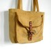 Recycled Boy Scout Canvas Small Tote Bag