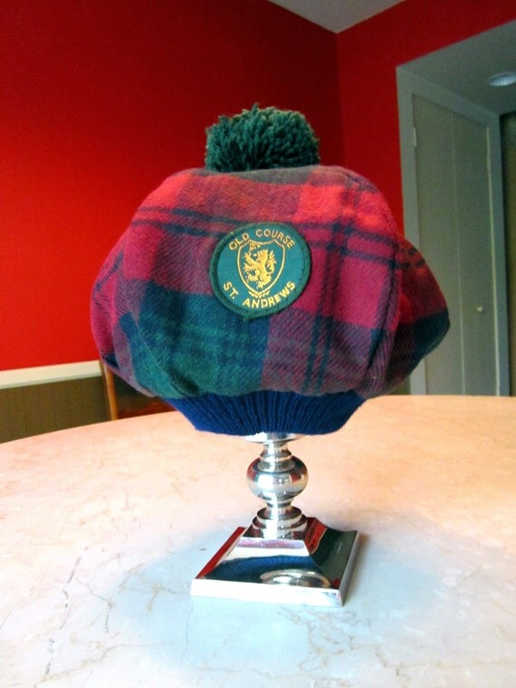 St Andrews Old Course Tam O'Shanter Golf Hat by VivaLaPoste